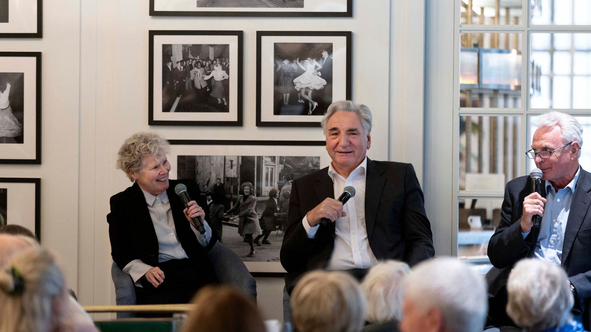 A star-studded sit down with Imelda Staunton and Jim Carter 