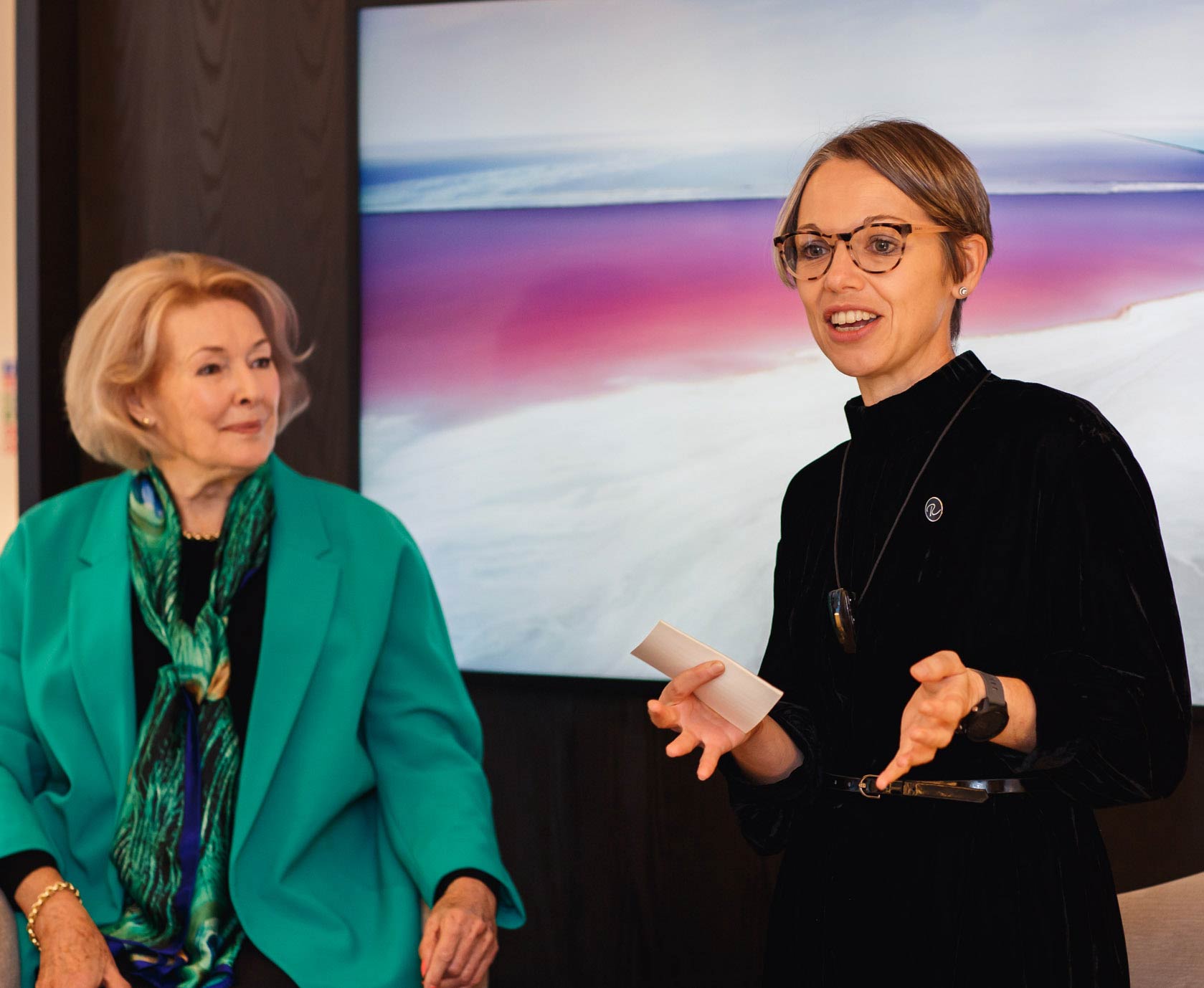  Diana Moran and Dr Zoe Wyrko host an event on well-being as a way of life