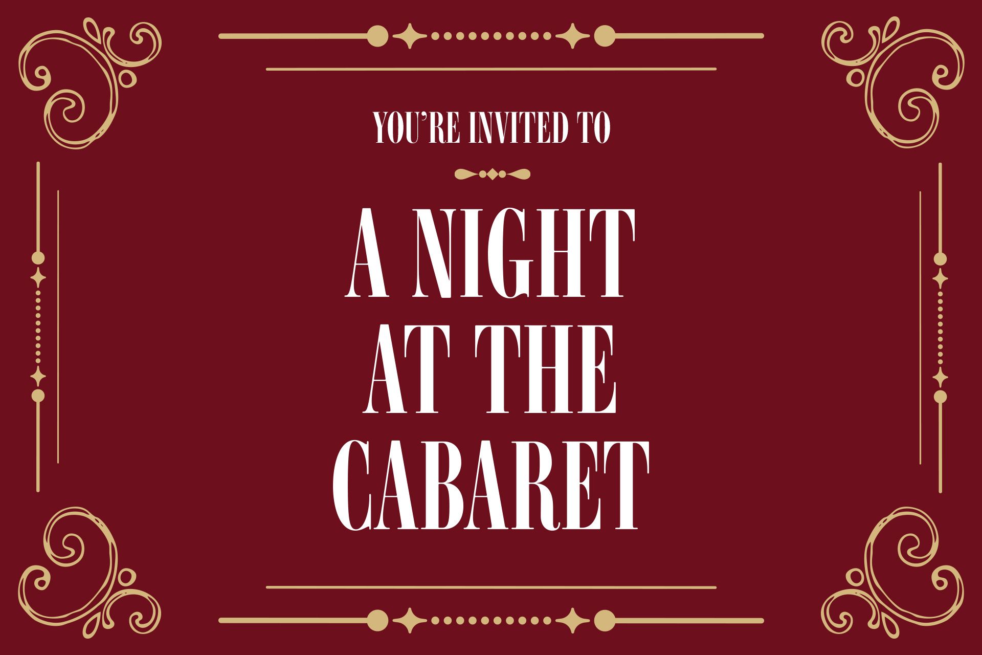 A Night at the Cabaret